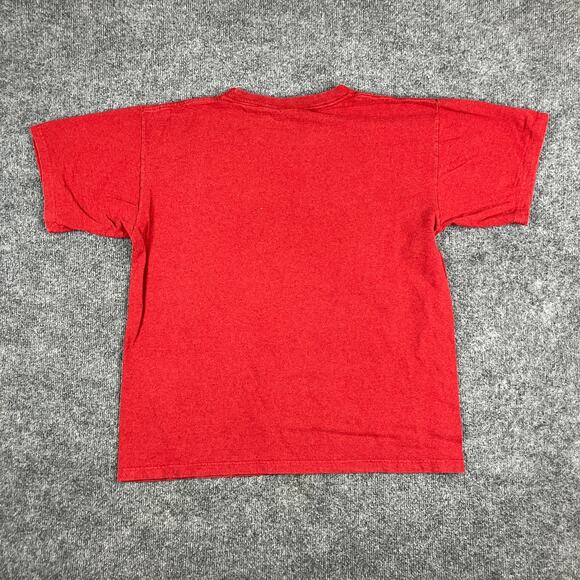 GreenBrand Recycled T-Shirt Mens Size Large Red Alaska Denali Graphic - Picture 7 of 8